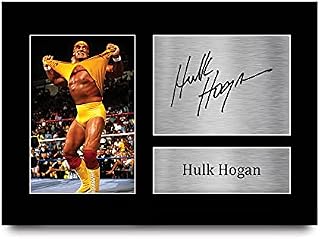 HWC Trading Hulk Hogan Signed A4 Printed Autograph WWE WWF Wrestling Print Photo Picture Display