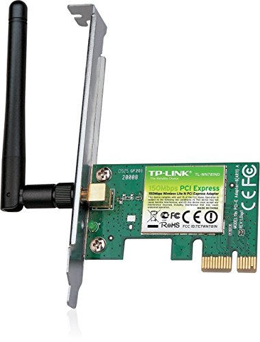 TP-Link 150 Mbps Wireless PCI Epress Adaptateur Interne 150 Mbit/s Carte et Adaptateur de réseau – Accessoire de réseau sans Fil, PCI-E, 150 MBit/s, Atheros, 2.4 – 2.4835, 2 dBi