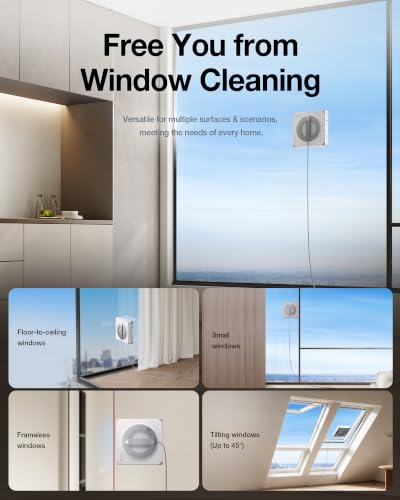 Image of ECOVACS WINBOT W2S PRO Window Cleaning Robot, 10,000Pa Suction