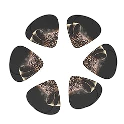 Ensemble de 12 médiators de guitare en grains de café pour guitare acoustique, guitare électrique, contrebasse, ukulélé - Les Beatles, Paul McCartney, John Lennon, RIngo Starr, George Harrison Ensemble de 12 médiators de guitare en grains de café pour guitare acoustique, guitare électrique, contrebasse, ukulélé – Image 2