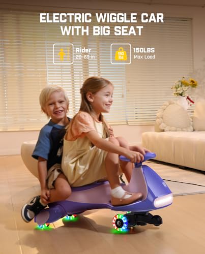 Fanttikride N7 CLASSIC Electric Wiggle Car With Pedal, Rechargeable Battery, 2 In 1 Swing Car, 2 Speed Ride thumb #3