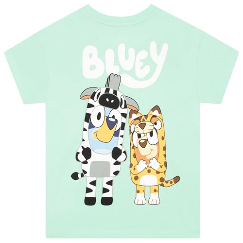 Bluey Tshirt, Girls Short Sleeve Shirt, Bingo Kids Tshirt for Summer, Cotton Girls Summer Clothes3