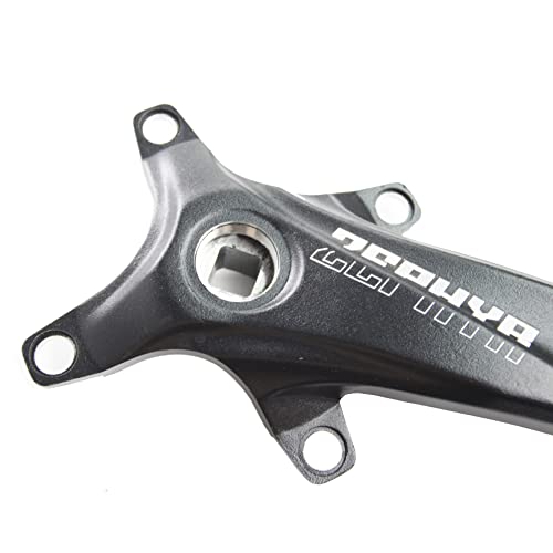 Prowheel Bicycle Crank Arm Bike Part In Square Hole, 170Mm Bike Carnk Arm Component For E-Bike,Folding Bicycle, Hybrid,Road Bike Replacement #TOP2