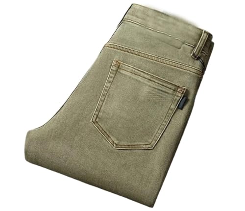 Men's Flared Slim-fit Jeans, Designer Classic Stretch Jeans