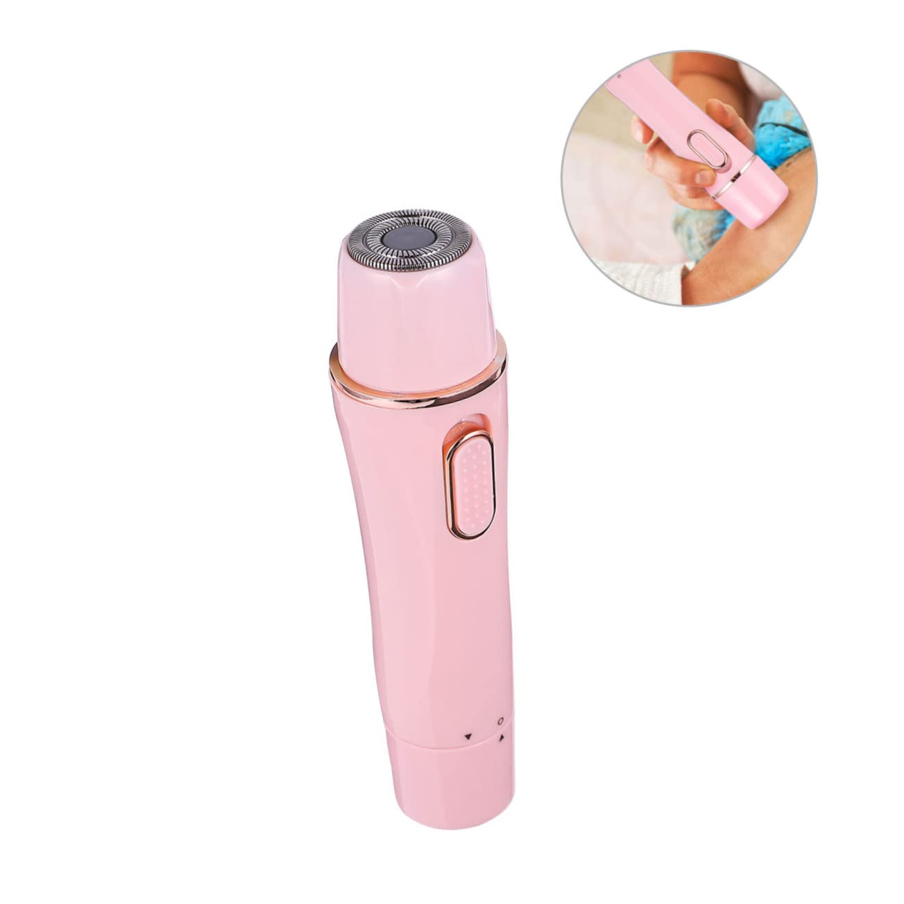 Rasoio Elettrico Ricaricabile Usb Per Donne Depilatore Per Corpo Sopracciglia e Naso Rimozione Painless e Portatile e Facile Da Usare