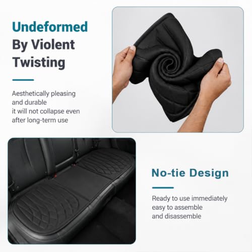 Image of STHIRA Car Seat Cushion Set Breathable Non Slip Seat Covers for Cars