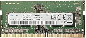 Samsung 8GB DDR4 3200MHz SO-DIMM Notebook Arbeitsspeicher | Laptop RAM Speicher Modul | 260-Pin | CL22 | 1,2V | Modell M471A1K43DB1-CWE