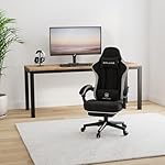 GTPLAYER Gaming Chair, Computer Office Chair with Pocket Spring Cushion, Linkage Armrests and Footrest, High Back Ergonomic Computer Chair with Lumbar Support Task Chair with Footrest - Image 2