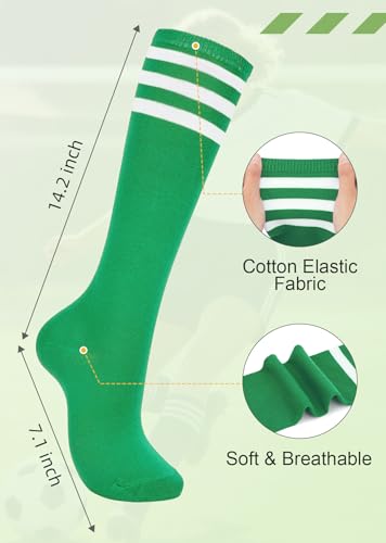 Image of American Trends Women Softball Socks Knee High Tube Socks Long Baseball Soccer Socks for Youth Girls