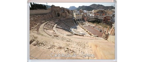 Cartagena - Spain - Jumbo Fridge Magnet