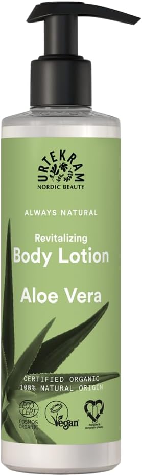 Urtekram Body Lotion - All skin types - Aloe Vera - Citrus, Vegan, Organic, Natural Origin, 245 ml