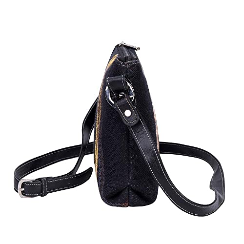 Image of Signare Tapestry Crossbody Bag Sling Shoulder Purse for Women