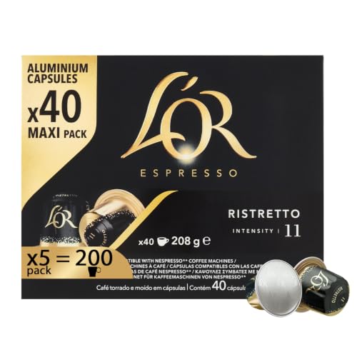 L'OR Espresso Café Ristretto | 200 Cápsulas