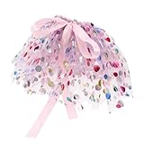 SUPVOX Tüll Tutu Mesh Atmungsaktiv Leicht Geburtstag Hochzeit Festlich Vielseitig Verstellbar Für Kleine Mittelgroße Hunde Puppy Outfits Haustier Kostüm