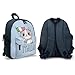 Italia Cat Italian Flag Cute Backpack Small Daily Daypack Travel Shoulder Bag with Adjustable Strap Graphic Print