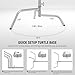 NEEWER 10.5ft Stainless Steel Heavy Duty C Stand with Boom Arm, Quick Setup Base, Thicker Center Rod Max Load 44lb/20kg, Photography Light Stand with 4.2ft Holding Arm for Monolight Softbox, SC320Q