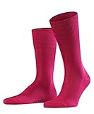 FALKE Herren Tiago Socken Fil D'Ecosse Baumwolle Schwarz Weiß viele weitere Farben verstärkte Herrensocken ohne Muster atmungsaktiv dünn und einfarbig 1 Paar