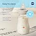 MAM 6oz Premium Glass Wide Neck Baby Bottle with Slow Flow Breastfeeding-Like Silicone Nipple, Easy to Clean,BPA Free, 0+ Months, Easy Switch Between Breast and Bottle, Made in Europe, 3 Pack Unisex