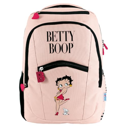 Mochila Estudiantes DOHE Rosa de Gran Capacidad con Compartimento Portátil