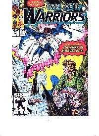 Comic New Warriors the #20 Marvel Book