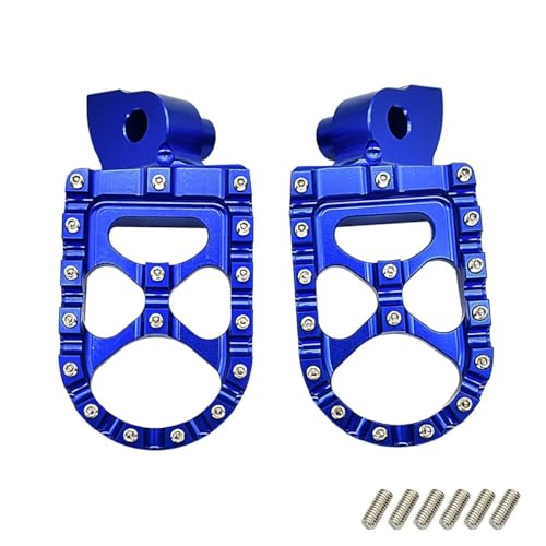 Pédales repose-pieds pour motos Yamaha YZ et WRF idéales pour l'enduro extrême