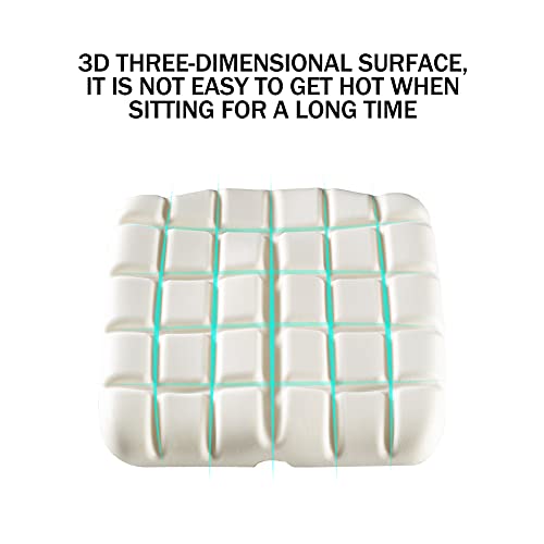 Qyilay Car Memory Foam Heightening Front Seat Cushion For Short People Driving,Hip(Coccyx/Tailbone) And Lower Back Pain Relief Butt Pillows,For Truck,Suv,Office Chair,Wheelchair,Etc. (Black) #TOP7