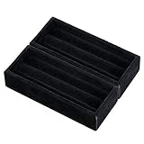 Buen socio: el conjunto de dos soportes para pendientes es una buena adición para el joyero. Se pueden configurar en la base del organizador de aretes para que pueda almacenar todas sus joyas diferentes en un lugar. También es un buen organizador para poner en el cajón y la encimera.