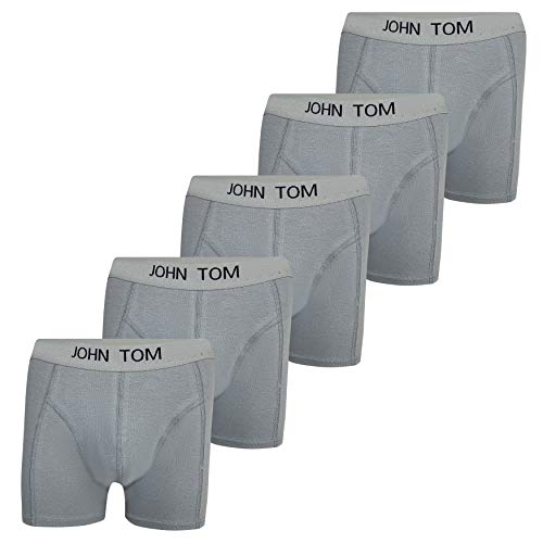 PiriModa 5 Boxer pour homme Multicolore Coton M L XL XXL - Gris - Medium Cover