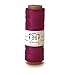 Hemp Cord Spool 10# Dark Pink 205 Feet
