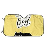 Adopta material de aluminio de alta calidad. Nuestro parasol para coche está bien hecho, duradero para usar. Ligero y portátil, tamaño razonable es fácil de transportar y almacenar, y no ocupará mucho espacio cuando lo guardes en tu coche.
