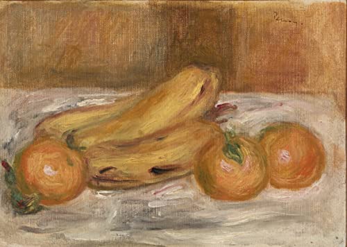 Tableaux de Renoir pour habiller un grand mur vide tableau fruits 60x90