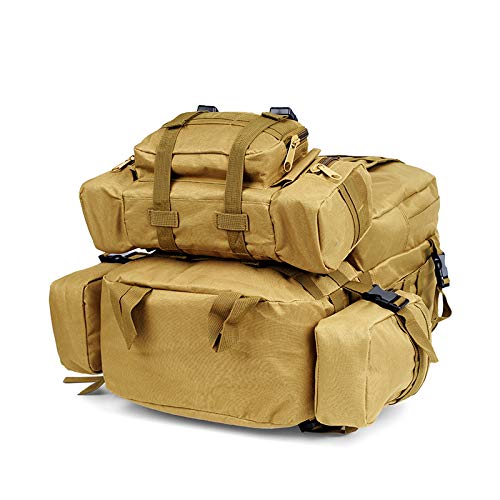 Zaino Tattico 50L, Zaino Militare da Uomo, Borsa