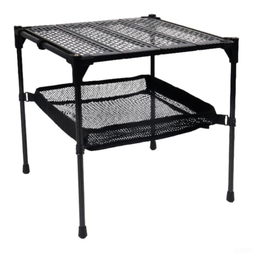 Table pliante de camping stable anti-intempéries en aluminium et carbone - 2