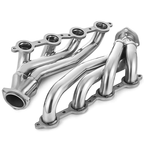 Colector de escape shorty en acero inoxidable para Chevy LS2, LS6 y LS7