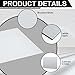 Blulu 2 Pcs Aluminum Composite Panel, 1/4