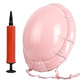 AUGXIXI Inflatable Belly Costume Belly, Pregnancy Belly Santa-Style Belly Perfect for Fake Belly Costume, Santa’S Costume Christmas Play Playing Santa, or Beer Belly