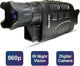 Rexing B1 Basic Night Vision Goggles/Monoculars w/1.5“ LCD Screen, Infrared (IR) Digital Camera