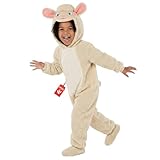 Morph Disfraz Oveja Niño y Niña, Disfraces Ovejita Bebe, Disfraz Animal para Navidad, Carnaval y Halloween, 7-9 años