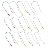 JOYOFREELY 32 Pièces Pinces à Cheveux à Rouleaux en Acier Inoxydable pour Bigoudis Chauffants, Faciles à Utiliser, Adaptées Usage Domestique et Professionnel