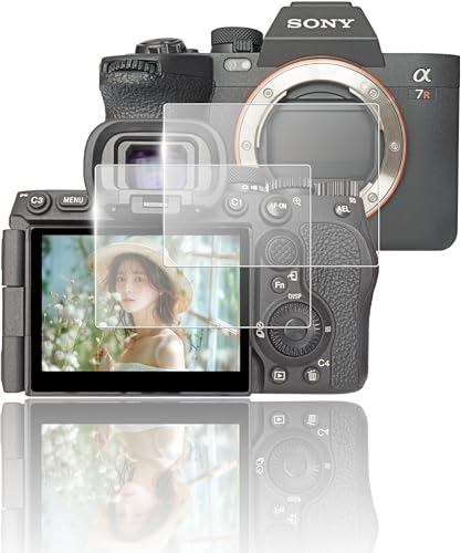 sanwatrade �K���X�t�B���� SONY�p a7V / a1II / a7RV / a9III ��p �t�� �ی� �d�x9H �y 2�� �z�Z�b�g