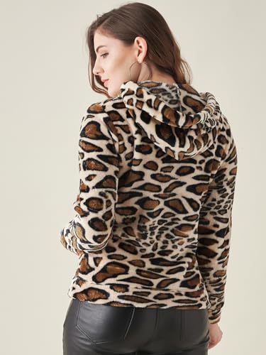 Image of Modeve Full Sleeve Printed Women Sweatshirt with Hood and 2 Pockets for WinterII Winter Wear II Hoodie