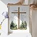 Personalized Baptism Gift for Boy or Girl, Custom Baptism Cross with Name & Date, Baby Gift, Ideal Dedication & Christening Decor, Meaningful Keepsake Sign (Design 1).