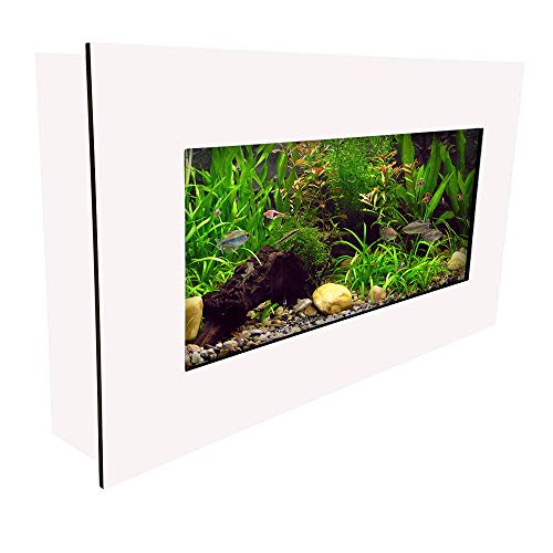 Aussie Aquariums AA-MINIVIEW-MWHITE 2.0 Wall Mounted