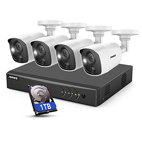 ANNKE 8CH 5MP Lite AI DVR with Human & Vehicle...