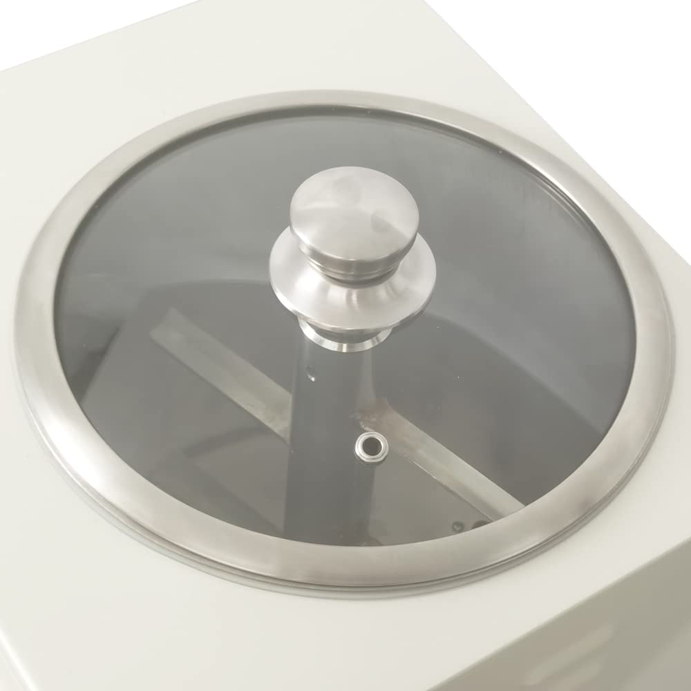 Agar Gel Mixer Stirrer Machine 2.9gal Lab Equipment Hydrocolloid Duplicating Machine for Melting and Mixing Duplicating Gel with Visible Window
