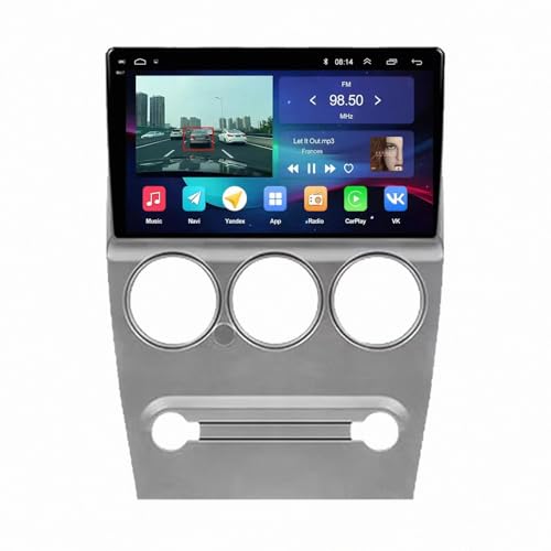Pantalla Carplay coche Citroen C-Elysee 2008-2013 con Bluetooth y navegador espejo