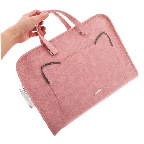 Bolso laptop resistente de diseño elegante con múltiples compartimentos organizados para ejecutivas 6