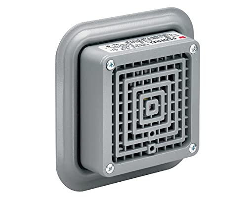 Federal Signal 350TR-120 Vibratone Electo-Mechanical Horn with Trim Ring, Surface Mount, 120 VDC