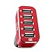 Produktbild tizi Turbolader 5X MEGA (12A, Monza Rot) - 5-Fach USB Auto-Ladegerät