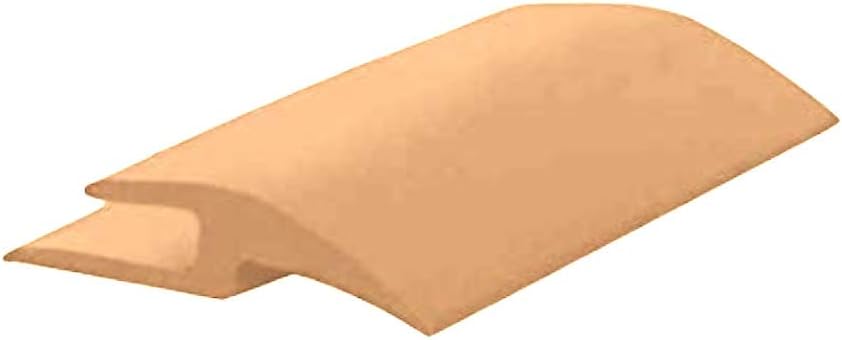 Roppe Vinyl Tile Carpet Joiner Profile #159, Flax, 1/8